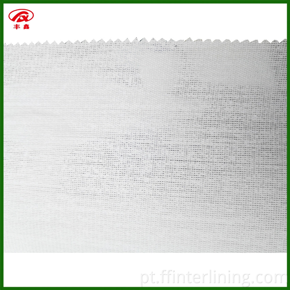 Tecido Double Dot Dot Coating Fusível Interfacing